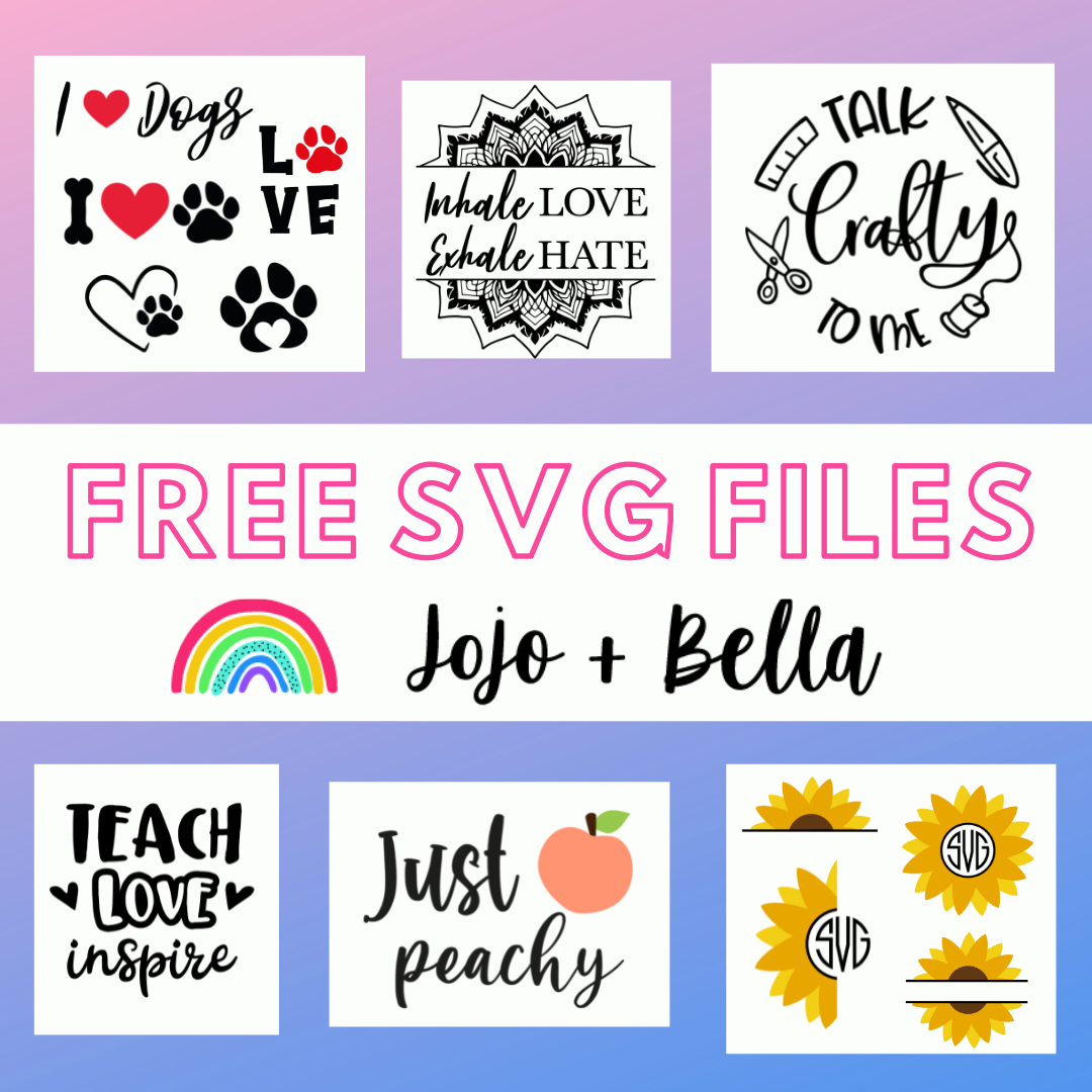 this week's free svg files for cricut and silhouette crafting